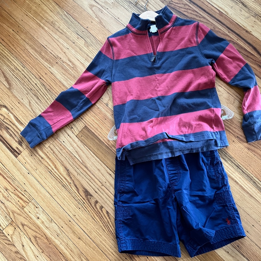 Boys POLO Ralph Lauren  Navy Shorts